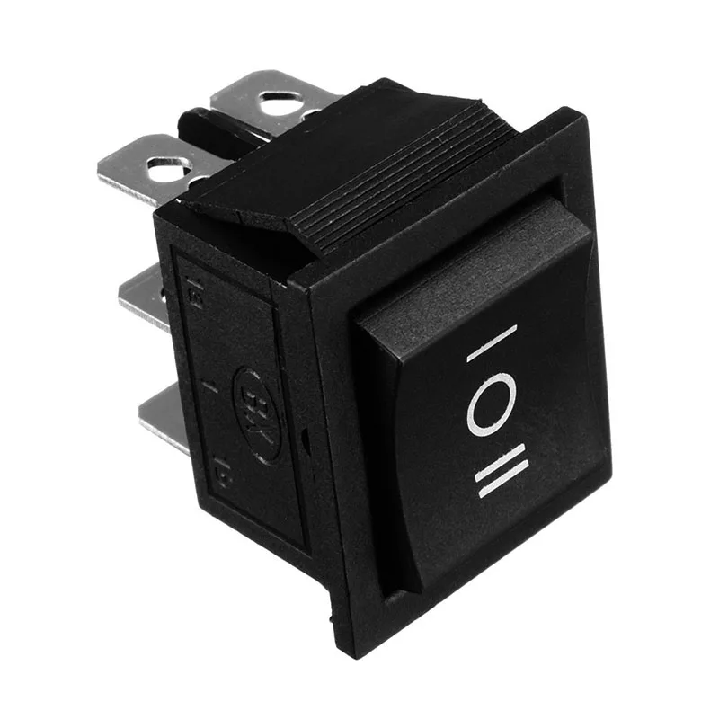 6 контактный 3 позиционный поворотный выключатель DPDT 16A 250В AC MDJ998|Выключатели| |