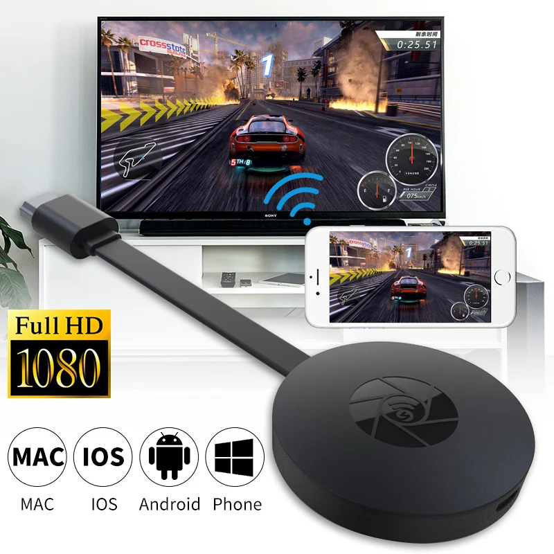 Mirascreen мини-ПК Android tv Stick Miracast airplay Anycast tv Dongle& L7 HD tv кабель для apple ios VS Netflix DVB-T2 youtube