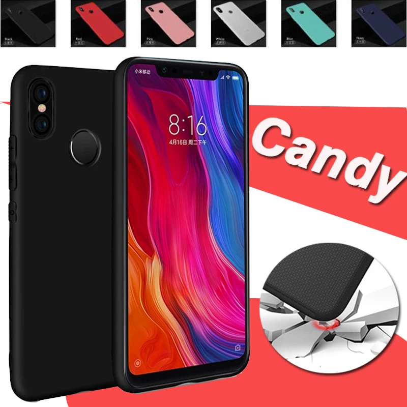 Матовый Силиконовый Ультратонкий чехол для Xiaomi Mi 9 9T CC9E A3 8 SE Lite Note 10 Pro Mix Max 3 A2 Play