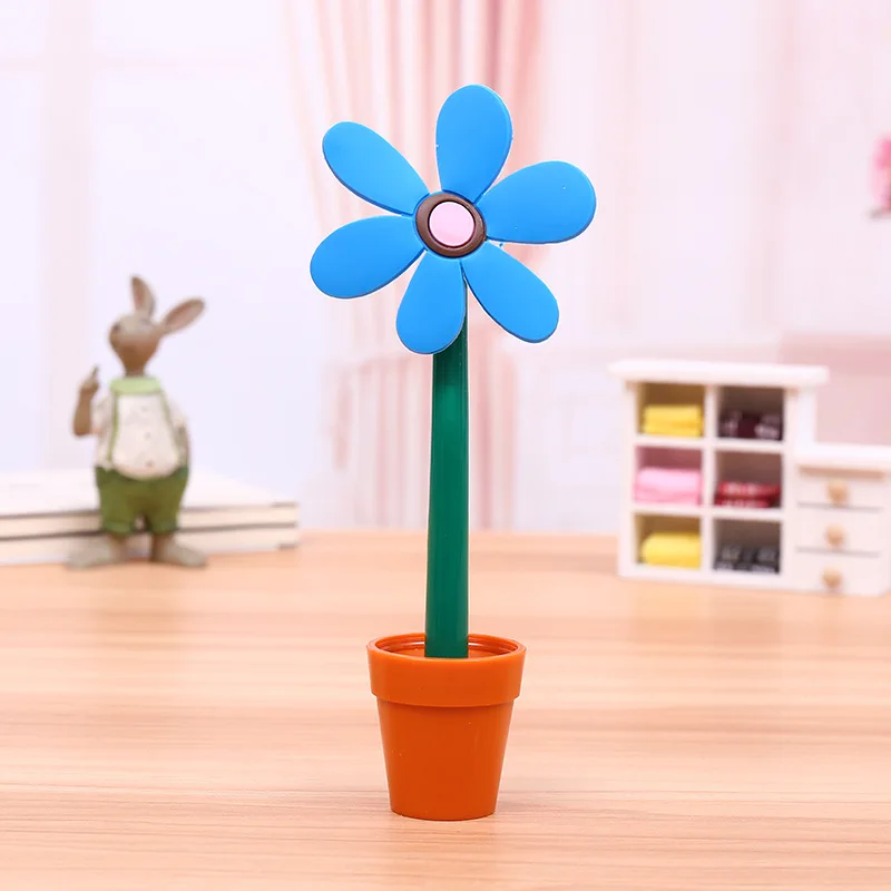 

5/10/20/30/50Pcs Cute Kawaii Sunflower Ballpoint Pen Set Creative Girls Boys School Ball Point Writing Gift Stationery Supplies
