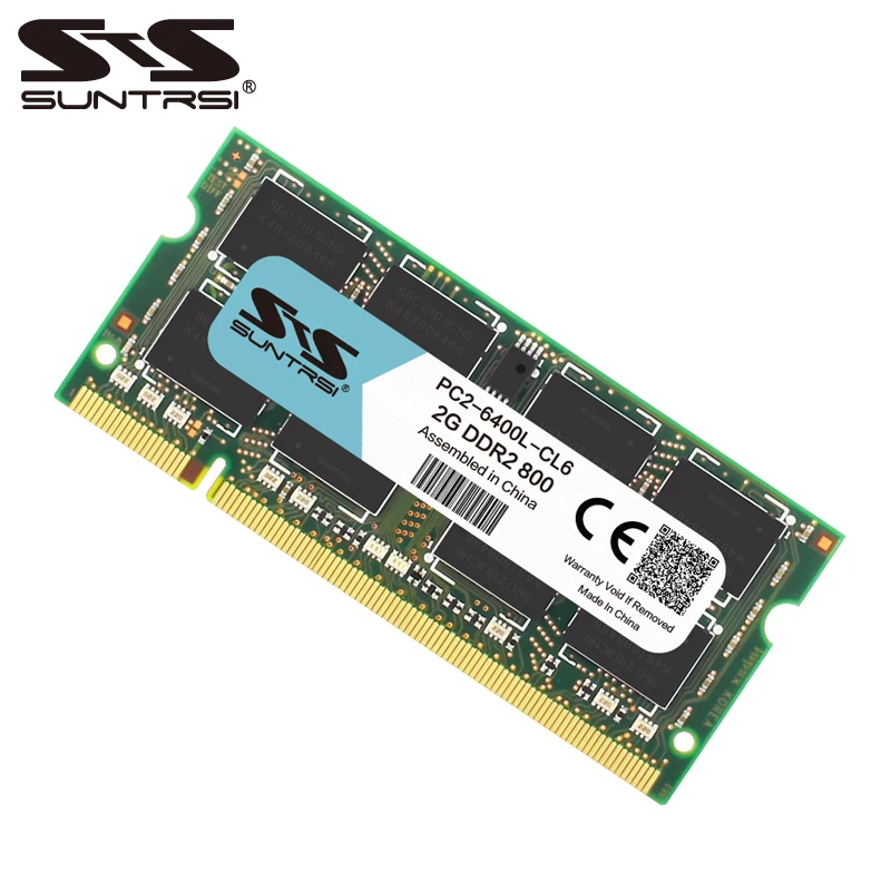 Suntrsi ноутбук память DDR2 2 Гб 1 8 в 240Pin Память RAM 800 МГц для ноутбука | Компьютеры и офис