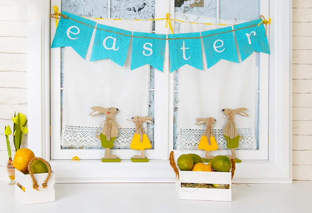 Пасхальный фон для фотосъемки с изображением морского пляжа детей Xt 6605|easter