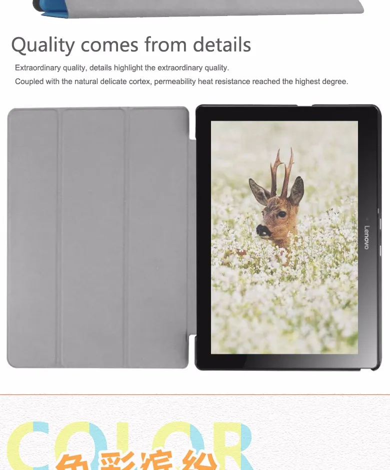 Кожаный чехол funda для lenovo Tab 2 A10-70F/L A10-30 X30F/M Tab 3X70 X70F X70M Tab 10 TB-X103F X103F pu кожаный чехол