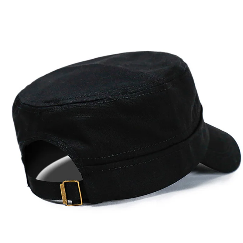 

NEW Man's Cap Women's Cap Red Star Embroidery Cotton Military Vintage Men's Flat Camouflage Cap male Leisure Summer Adjustable
