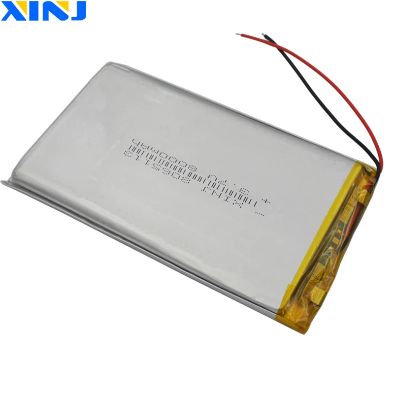 XINJ 10 шт. 3,7 в 8000 мАч литий-полимерная батарея 8065113 для телефона gps psp ipod планшет MID портативный DVD power bank планшетный ПК IPTV