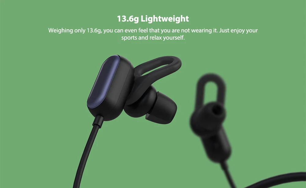 Xiaomi mi Спортивные Bluetooth наушники для спортивной камеры Xiao mi Беспроводной Bluetooth 4,1 музыка спортивные наушники вкладыши IPX4 Водонепроницаемый наушники