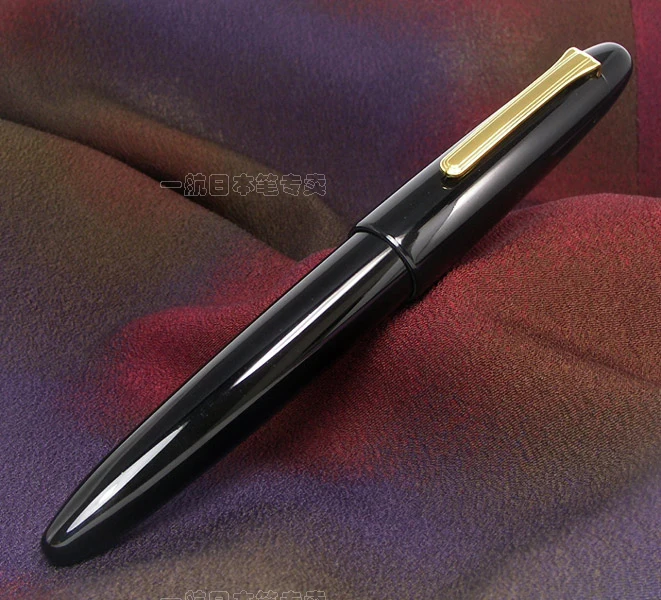 Матросский король пера K.O.P. BK Ebonite 21K золото двойной цвет перо Жесткий Резиновый перо пилот 11-7002