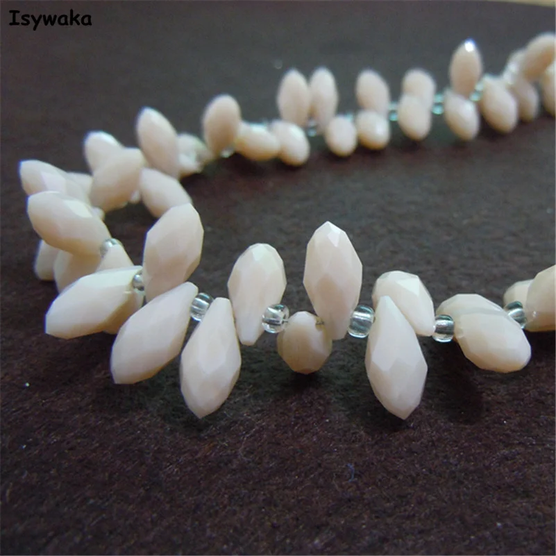 100 шт. бусины из австрийского хрусталя 6 х12 мм|beads jewelry making|crystal beadsteardrop beads |