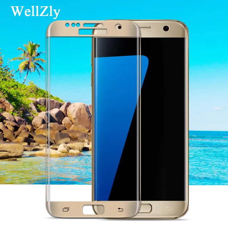Для samsung galaxy s7 закаленное Стекло s8 Экран из закаленного стекла с полным покрытием