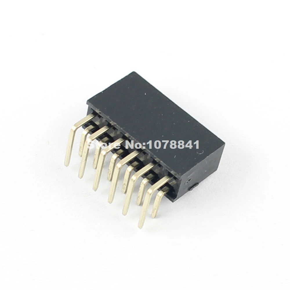 20 шт./50 шт. в партии 2,54 мм Шаг 2x6 Pin 12 Pin женский двухрядный прямоугольный штыревой наконечник