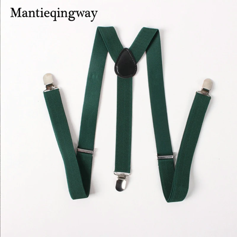 2016 мужские костюмы унисекс для взрослых подтяжки ярких цветов с 3 зажимами