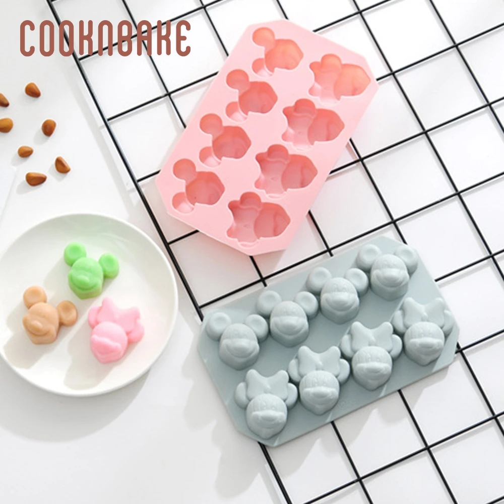 COOKNBAKE силиконовая форма для шоколадных конфет маленькая торта Желе Микки мусс