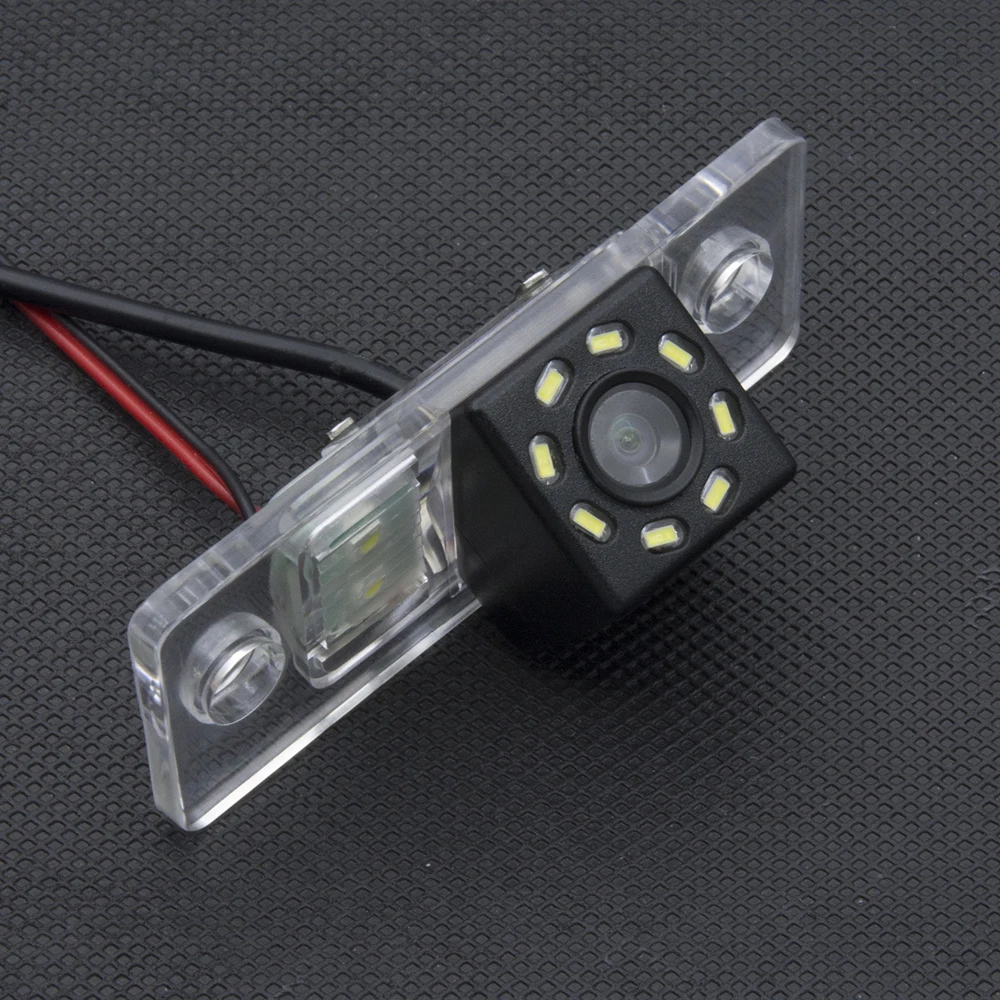 Для Porsche Cayenne Skoda Fabia VW Golf V Polo Sedan Santana 8LED Автомобильная HD камера заднего вида