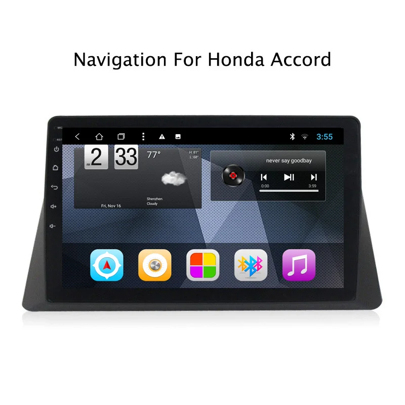 Navitopia четырехядерный Android 8 1 Автомобильный gps навигация для Honda Accord 2008-2013 радио
