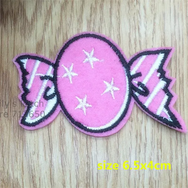 CPAM Доставка 10 шт сахарное мороженое конфеты леденец суши вышитые утюгом на