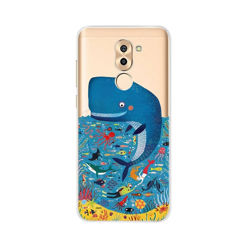 Чехол для huawei Honor 6X, чехол huawei mate 9 Lite, чехол 5,5, мягкий силиконовый чехол для телефона из ТПУ, чехол s для huawei Honor 6X GR5, задняя крышка