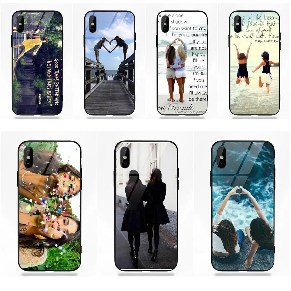 Соответствующие он форма Bff обувь для девочек Apple iPhone 5 5C 5S SE 6 S 7 8 плюс X XS Max XR