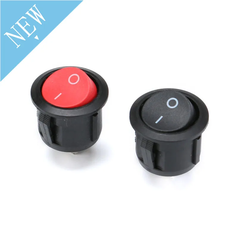 Круглый переключатель переменного тока 6 А/250 В 10 А/125 | Электроника