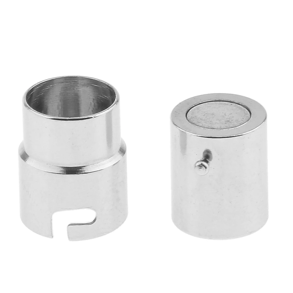 4 Set s3mm 4mm 5mm 6mm Magnetic Kumihimo Cord Chain End Tube Clasps DIY Craft | Украшения и аксессуары