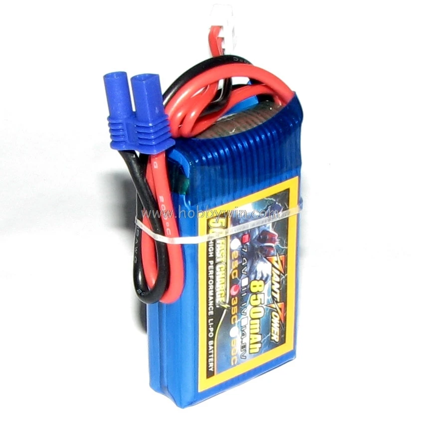 7 4 V/2S 850mAh 35C LiPO батарея EC2 разъем для Walkera Rodeo 150 RC модель Lipolymer блок питания | Игрушки