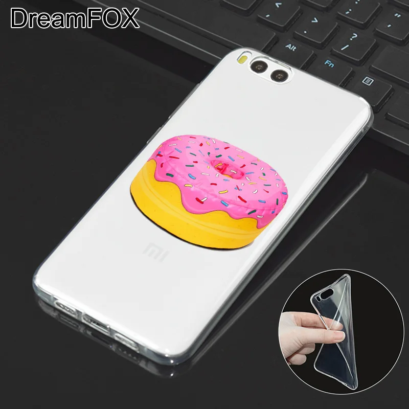 DREAMFOX L424 пончики любовь торт из конфет Мягкий ТПУ силиконовый чехол для Xiaomi Mi Note 2 3
