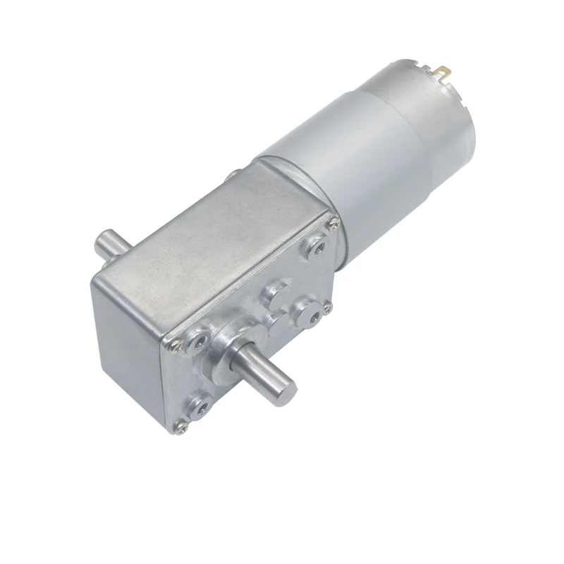 12 Вольт 24 вольт сильный крутящий момент DC торможение червячный мотор шестерни