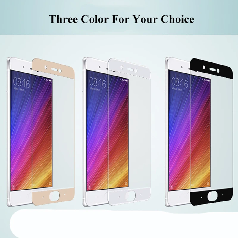 2.5D полное покрытие закаленное Стекло для Xiaomi Redmi 4 5 плюс 5A Mi6 mi5 Plus note5A 4A 4X Pro Экран