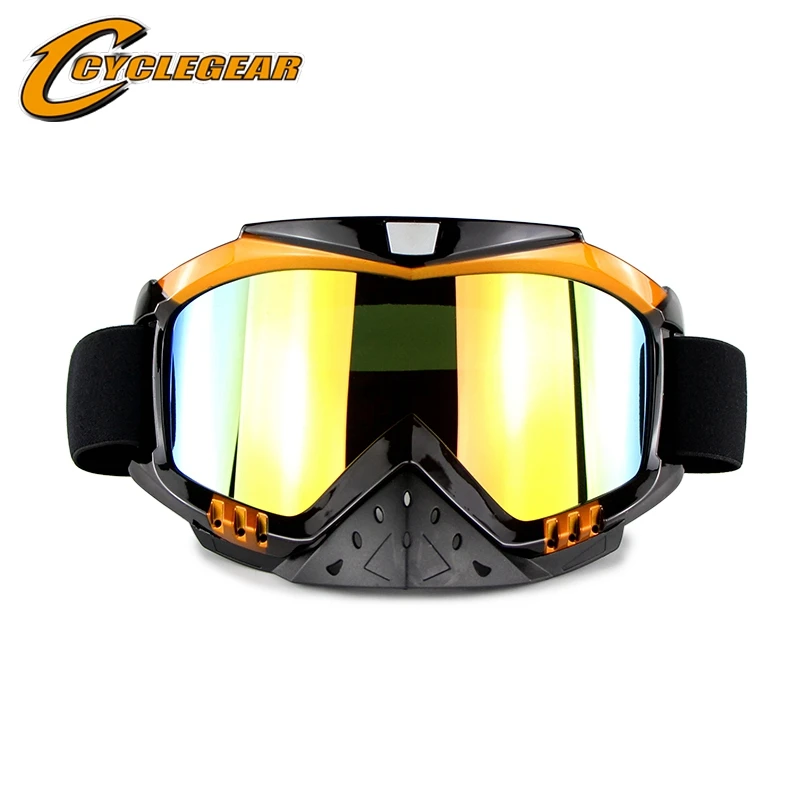 Мотоциклетные очки Cyclegear съемные мотоциклетные модульные гоночные для