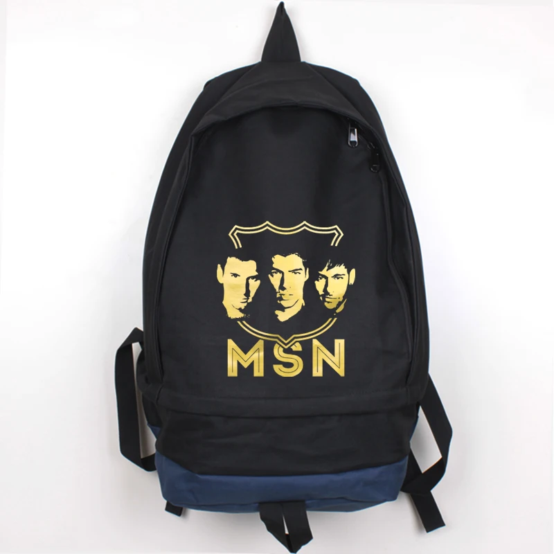 Холщовый Рюкзак Месси Суарез Неймар MSN оригинальный дизайн для мужчин и женщин
