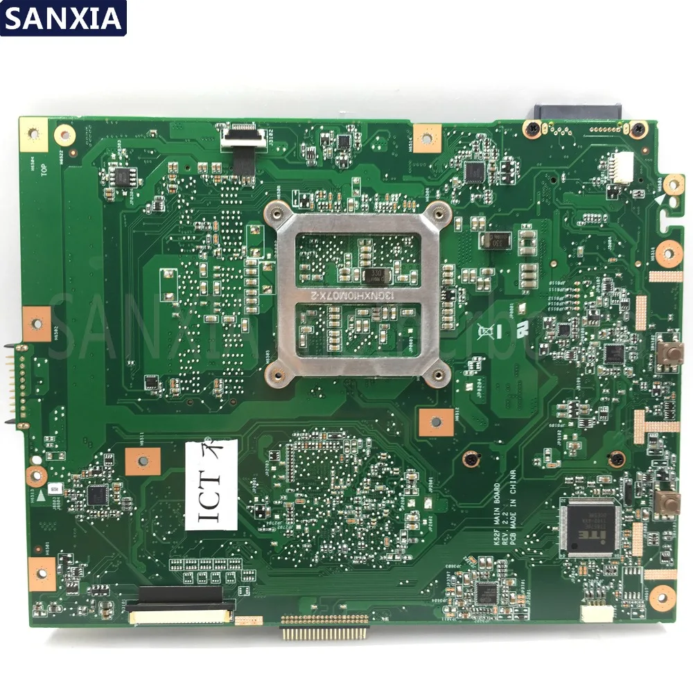 Материнская плата KEFU K52F для ноутбука ASUS X52N A52F K52 протестированная оригинальная
