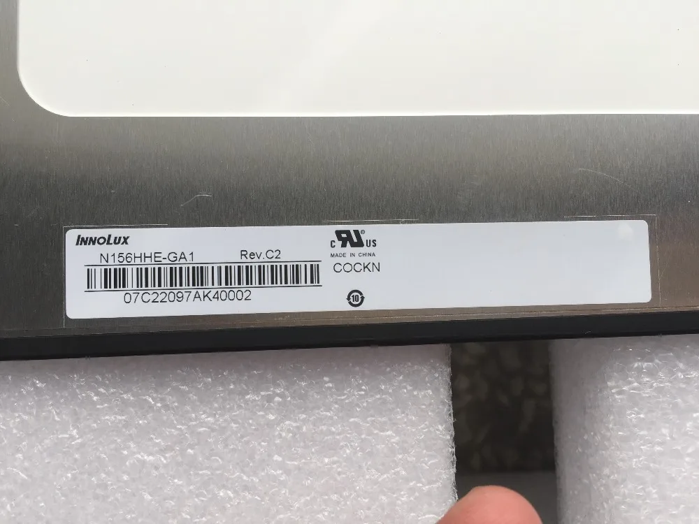 120 Гц светодиодный экран ЖК-дисплей Матрица для ноутбука 15 6 &quotN156HHE-GA1 Rev. C1 N156HHE GA1