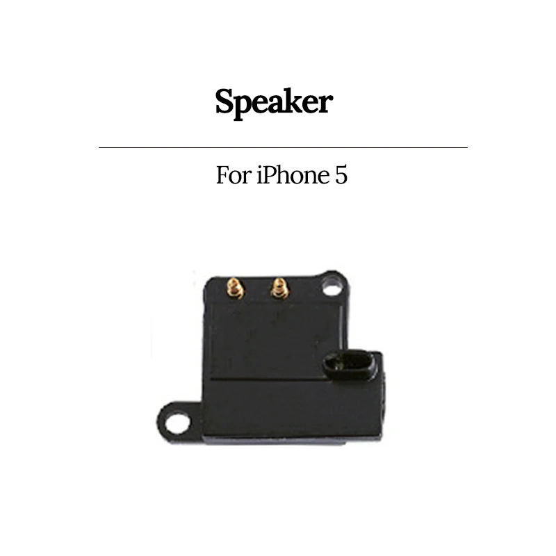 2 шт./лот 100% наушники динамик звуковой приемник гибкий кабель для iPhone 5 5S SE 5C 6 6S Plus 7