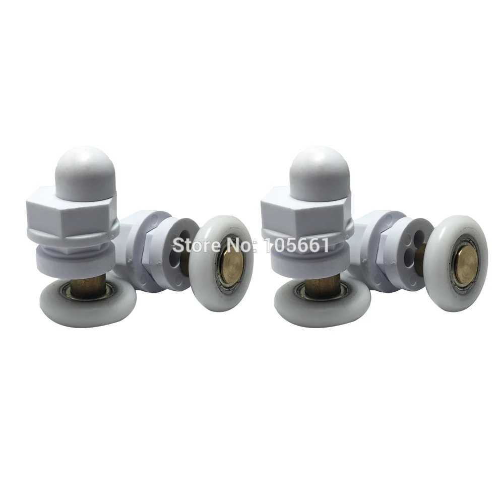 Новинка 8 медных двойных раздвижных шкивов для душа 19/23/25/27 мм роликовые шкивы|roller