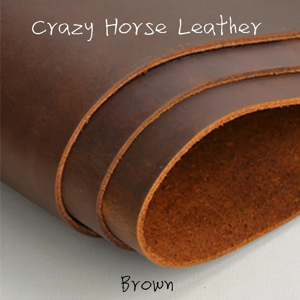 FM Brown Genuine Leather Bookmark For Notebooks Stationery Bookmarks Clips So Much Colors Personalized Design - Цвет: FM Brown