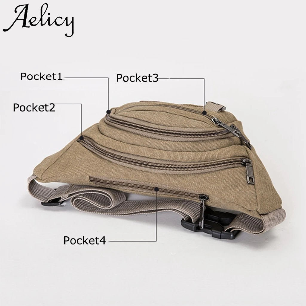Поясная Сумка Aelicy модный мужской ремень многофункциональная водонепроницаемая