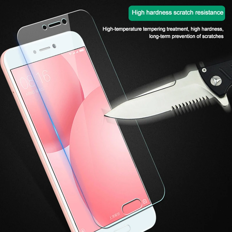 Закаленное стекло для Xiaomi 2 3 4 5 6 Защитная пленка экрана 5C 5S 5X неполноразмерное