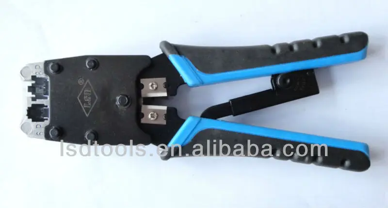 Обжимной инструмент Multitool с модульным штекером для обжима RJ11/12/45 8P8C