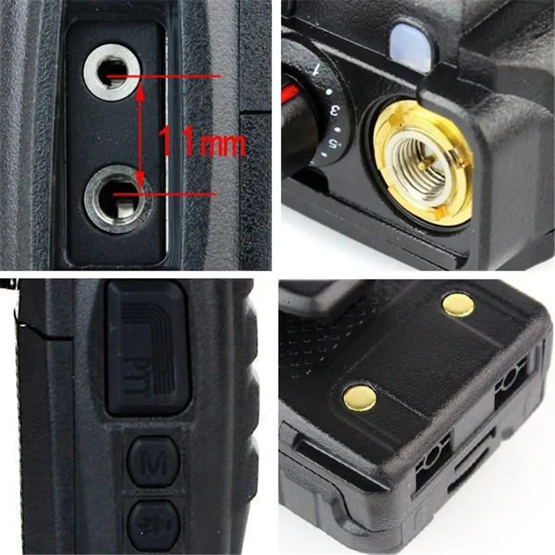 5pcs New Radio Walkie Talkie QuanSheng TG-360/TG360 16CH 7W UHF 400-480MHz Two Way Black | Мобильные телефоны и