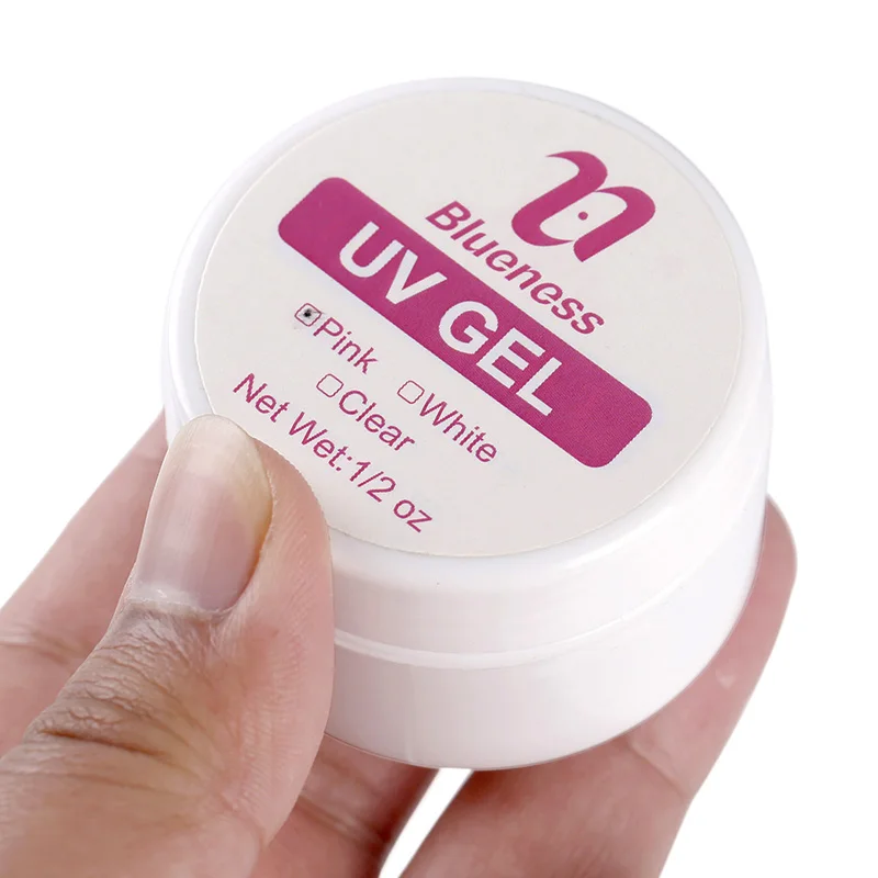 УФ гель для наращивания ногтей 1 шт. гелевые накладные насадки маникюра 3 вида