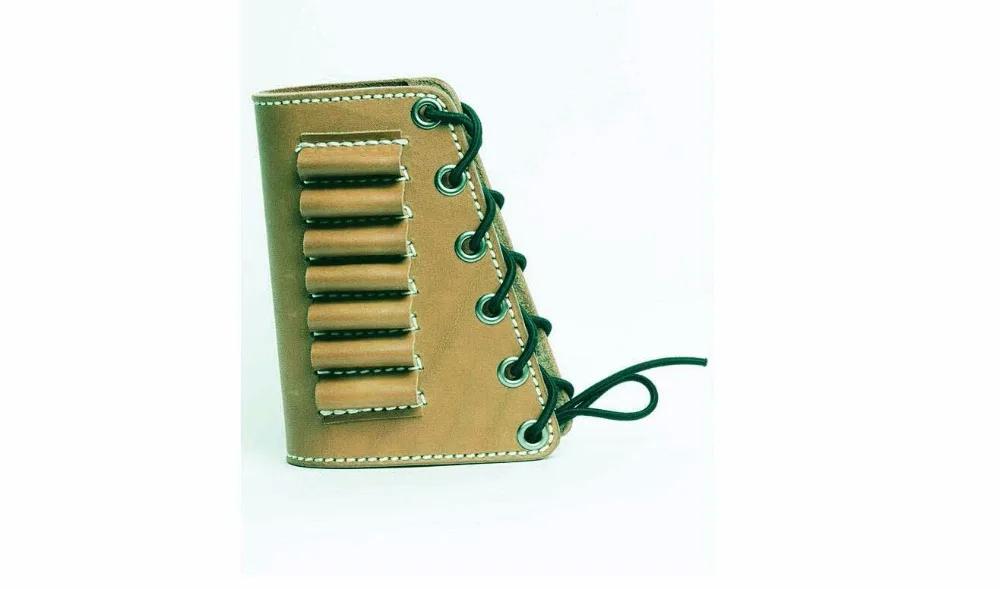 Алмазный D кожаный манжета для винтовки 410 45 70|rifle butt|butts riflecuff leather |