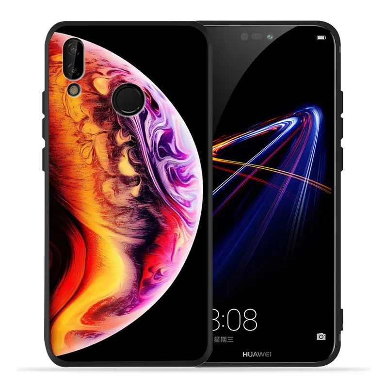 И надписью Don't touch my phone (не трогай мой для Huawei P8 P10 P20 P30 Mate 10 20 Honor 8 8X 8C 9 Lite Plus Pro