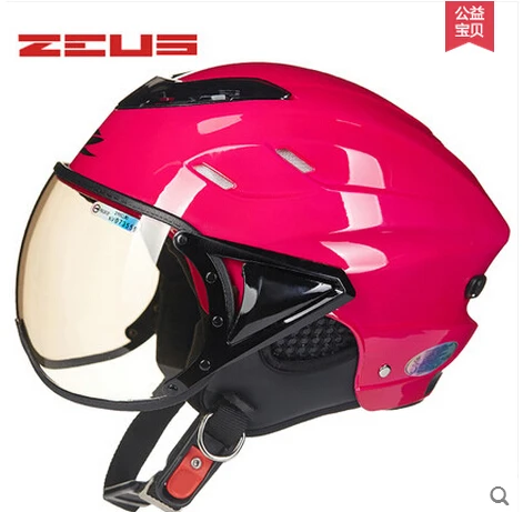 Мотоциклетный шлем ZEUS Классический ретро с полулицевой поверхностью летние