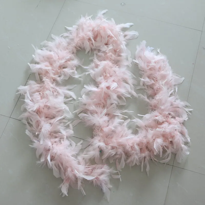 200 см шампанского боа из пера индейки лента перьев нарядное платье перо шарф