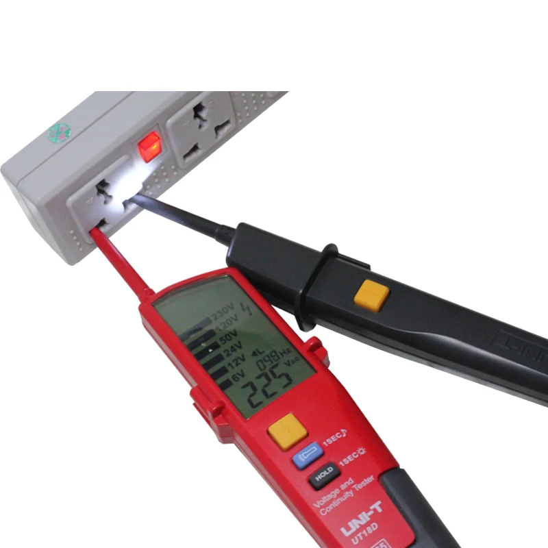 Тестер напряжения и непрерывности UT18A UT18B UT18C UT18D тест er / On Off тест/RCD тест/измерение