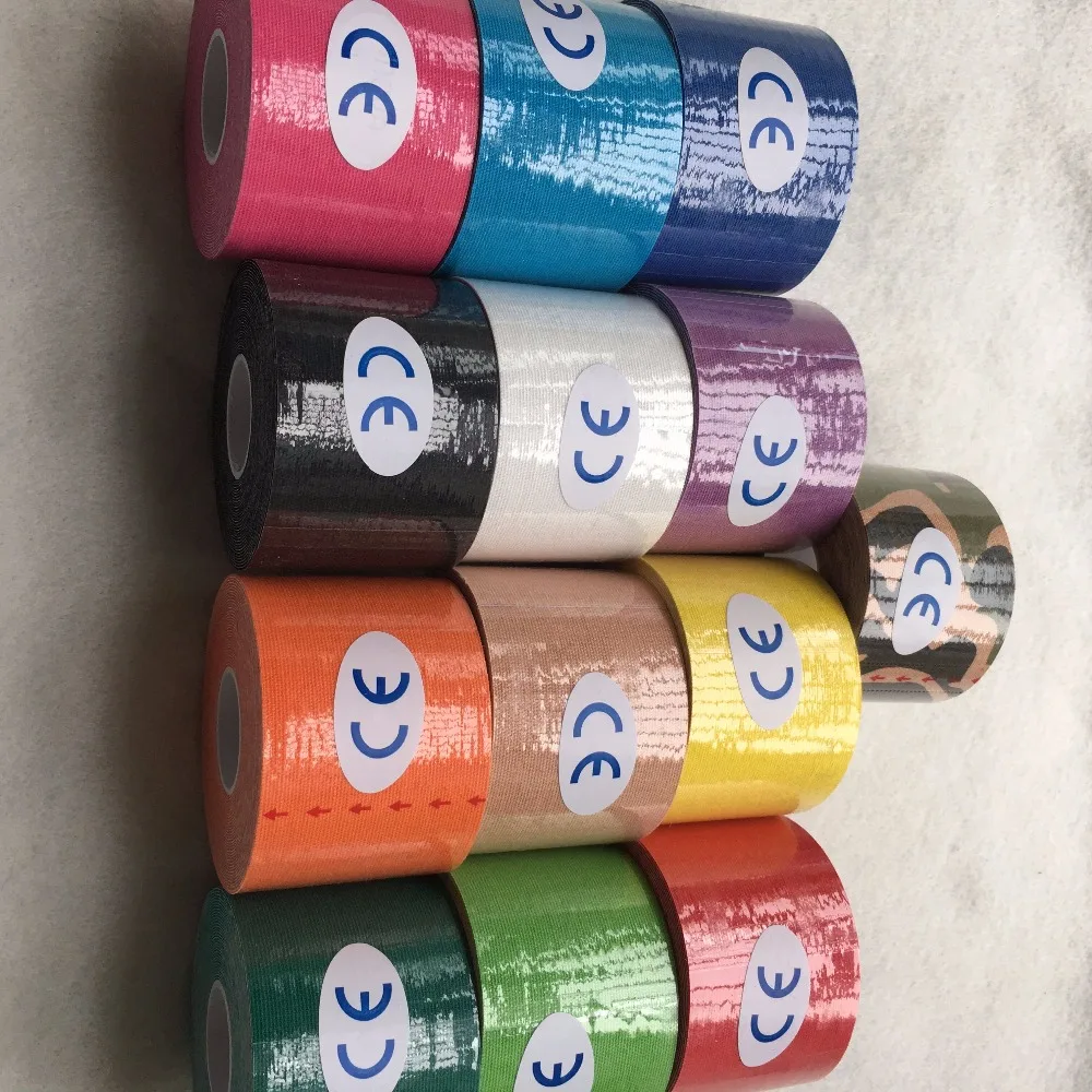 Кинезиологическая терапевтическая лента 5 см * для мышц обеспечения безопасности