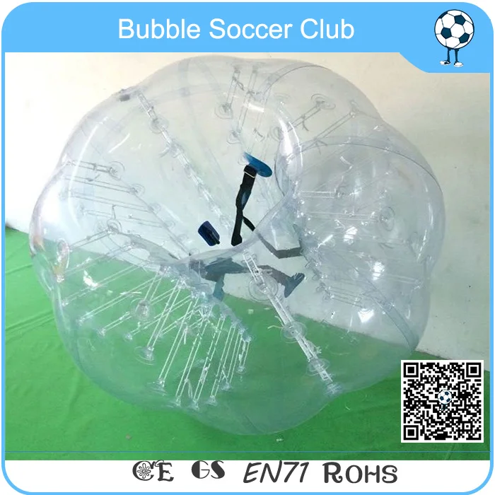 Бесплатная доставка 2 шт. хорошее качество 1 5 м ТПУ Корпус Зорб мяч для командного