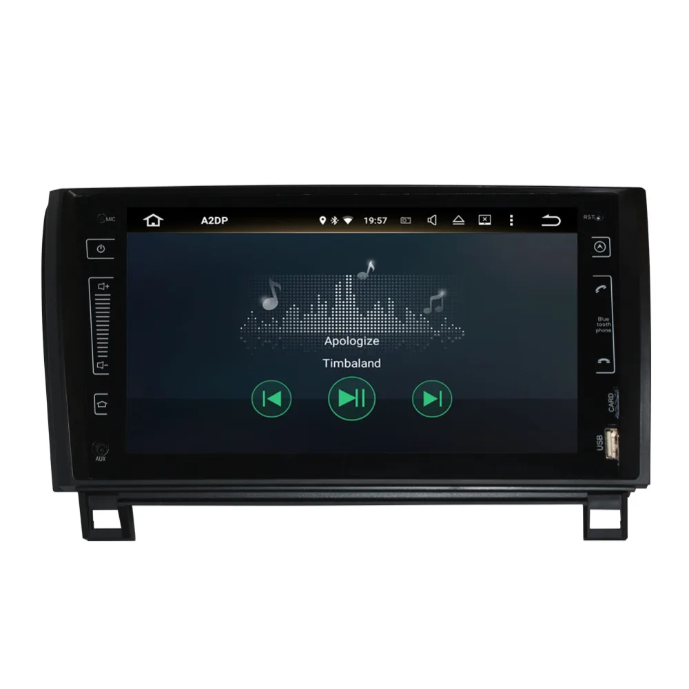 9 дюймов Android Octa Core 4 Гб RAM IPS экран автомобильный GPS навигация с Bluetooth для Toyota