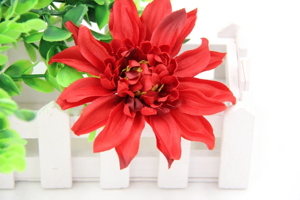 5 шт. DIY Красочные Искусственные модные хризантемы шелковые цветы для домашнего сада Свадебные украшения