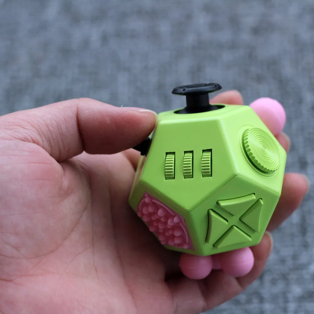 Funny Fidget Fidgetcube Anti-stress toys for Girl Boys Adults Christmas office antistress Gags &amp Practical Jokes Gift Reliever | Игрушки и