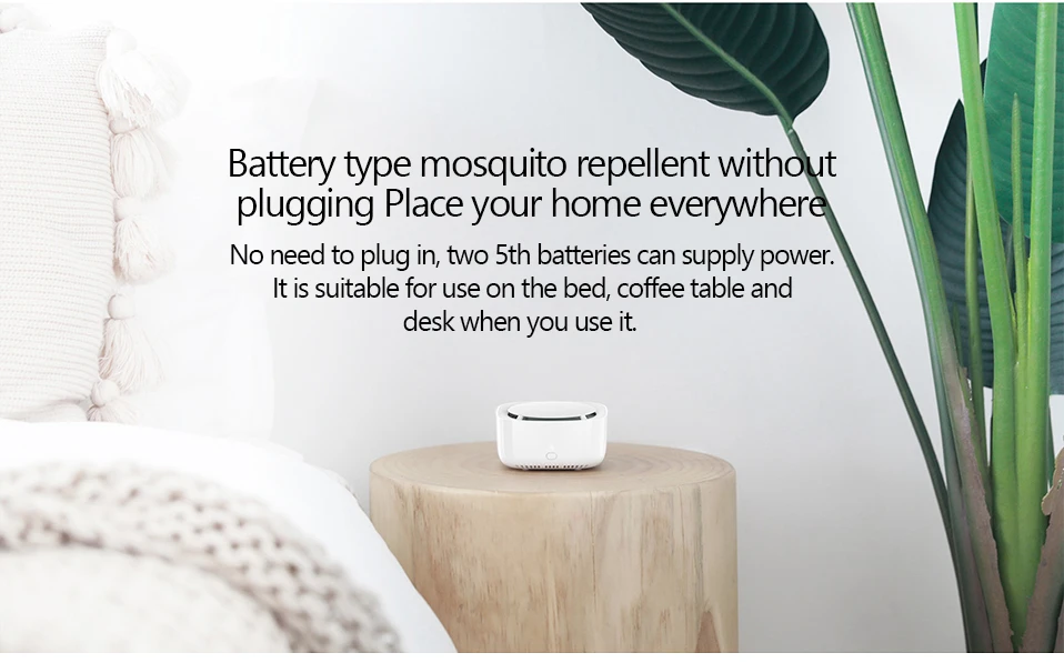 Xiaomi Mijia Mosquito Repellent Killer умная версия синхронизации без Нагрева Вентилятор привод со светодиодным светильник работает в Mihome app
